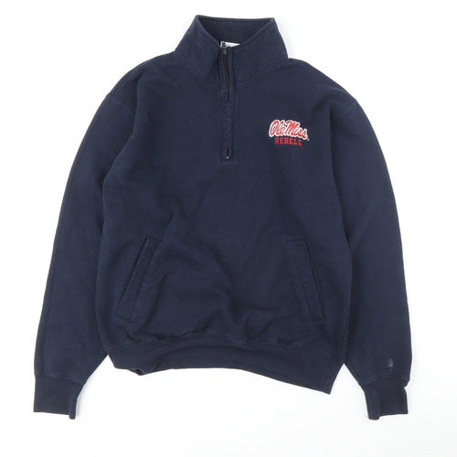Champion Unisex Blue Medium Pullover Sweatshirt