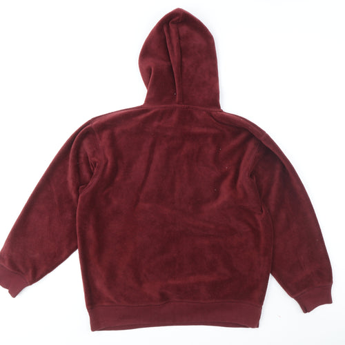 GAP Boys Red Pullover Hoodie 14-16 Years Logo Casual
