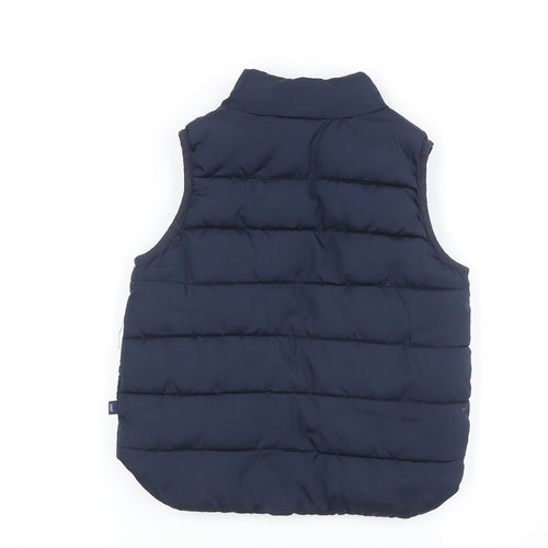 GAP Boys Blue Bodywarmer Jacket - 2 Years