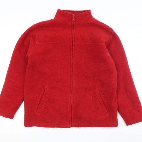 EWM Pure Classics Women’s Red Fleece Jacket Medium