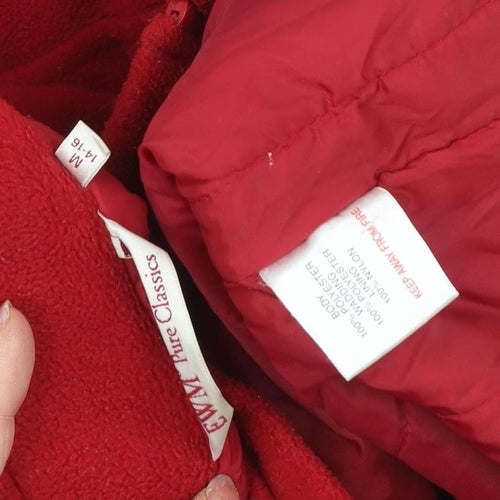 EWM Pure Classics Women’s Red Fleece Jacket Medium