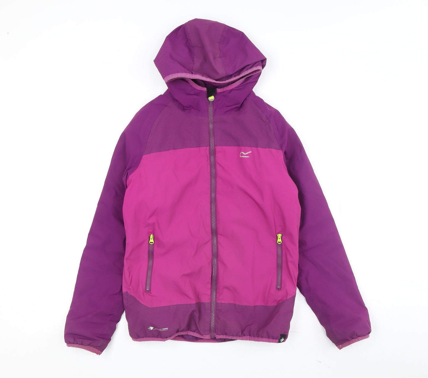 Regatta Girls Purple Puffer Jacket 12 Years Waterproof