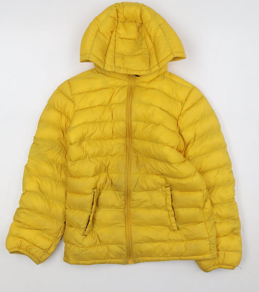 Mountain Warehouse Boys Yellow Puffer Jacket 9-10 Years