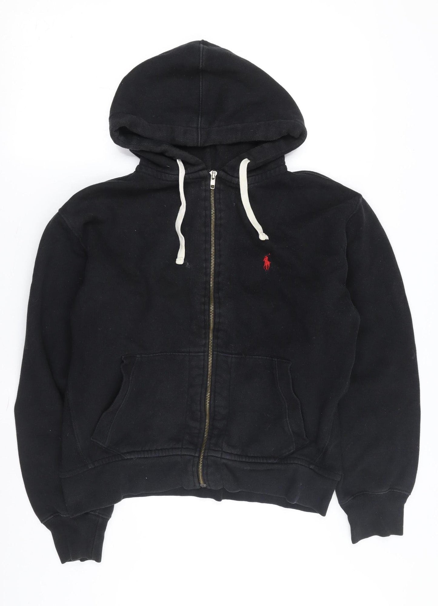 Polo Ralph Lauren Men's Black Full Zip Hoodie, Size M