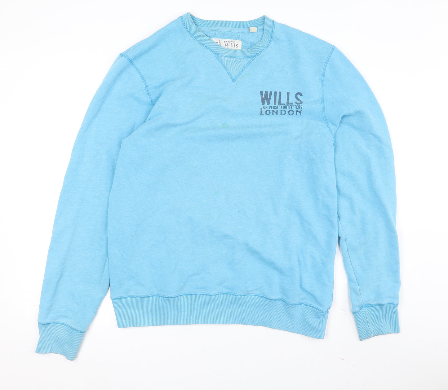 Jack Wills Men's Blue Crew Neck Pullover Sweatshirt XL