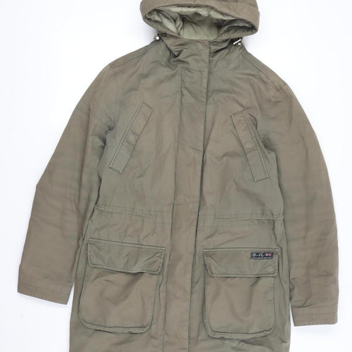 Henri Lloyd Green Parka Jacket, Unisex, S, Winter Style
