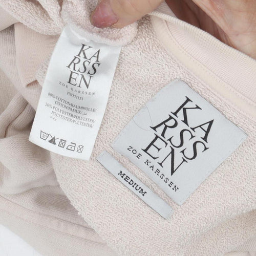 Zoe Karssen Beige Women's Pullover Sweatshirt M