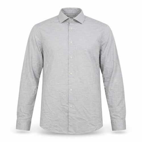 Reiss Men's Grey Slim Fit Dress Shirt M