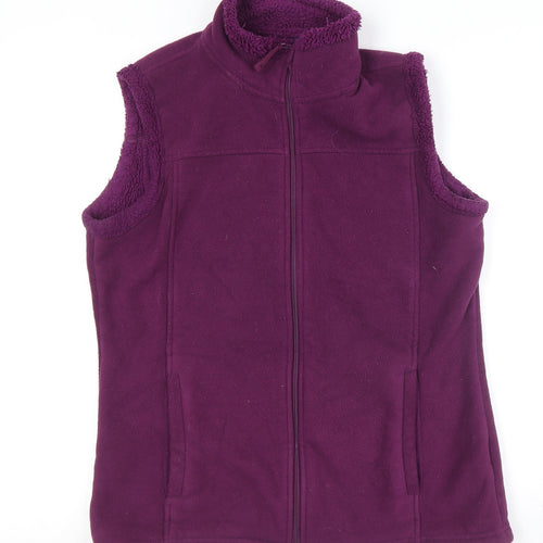 Mountain Warehouse Womens Purple Bodywarmer Waistcoat Size 12