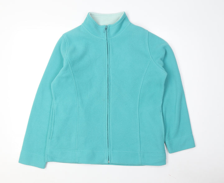 EWM Women's Blue Jacket, Medium, Fleece, Casual