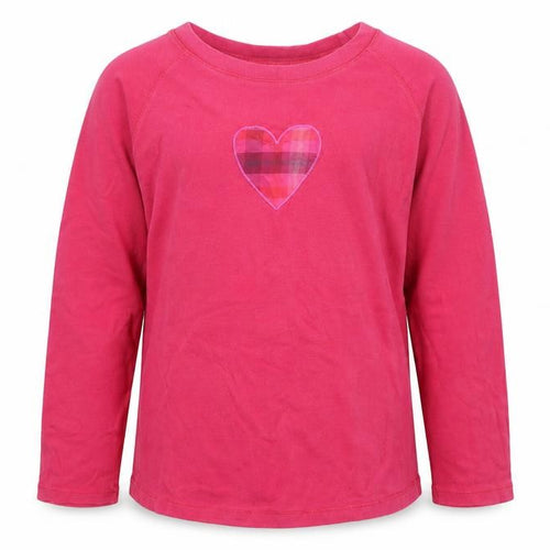 NEXT Girls Red Crew Neck Cotton T-Shirt, M