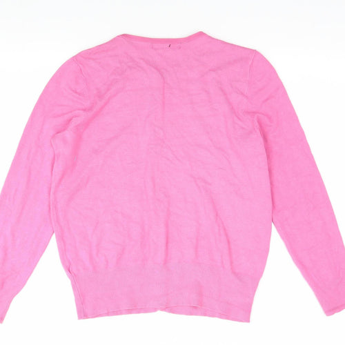 Marks and Spencer Women's Pink Cardigan Size 14