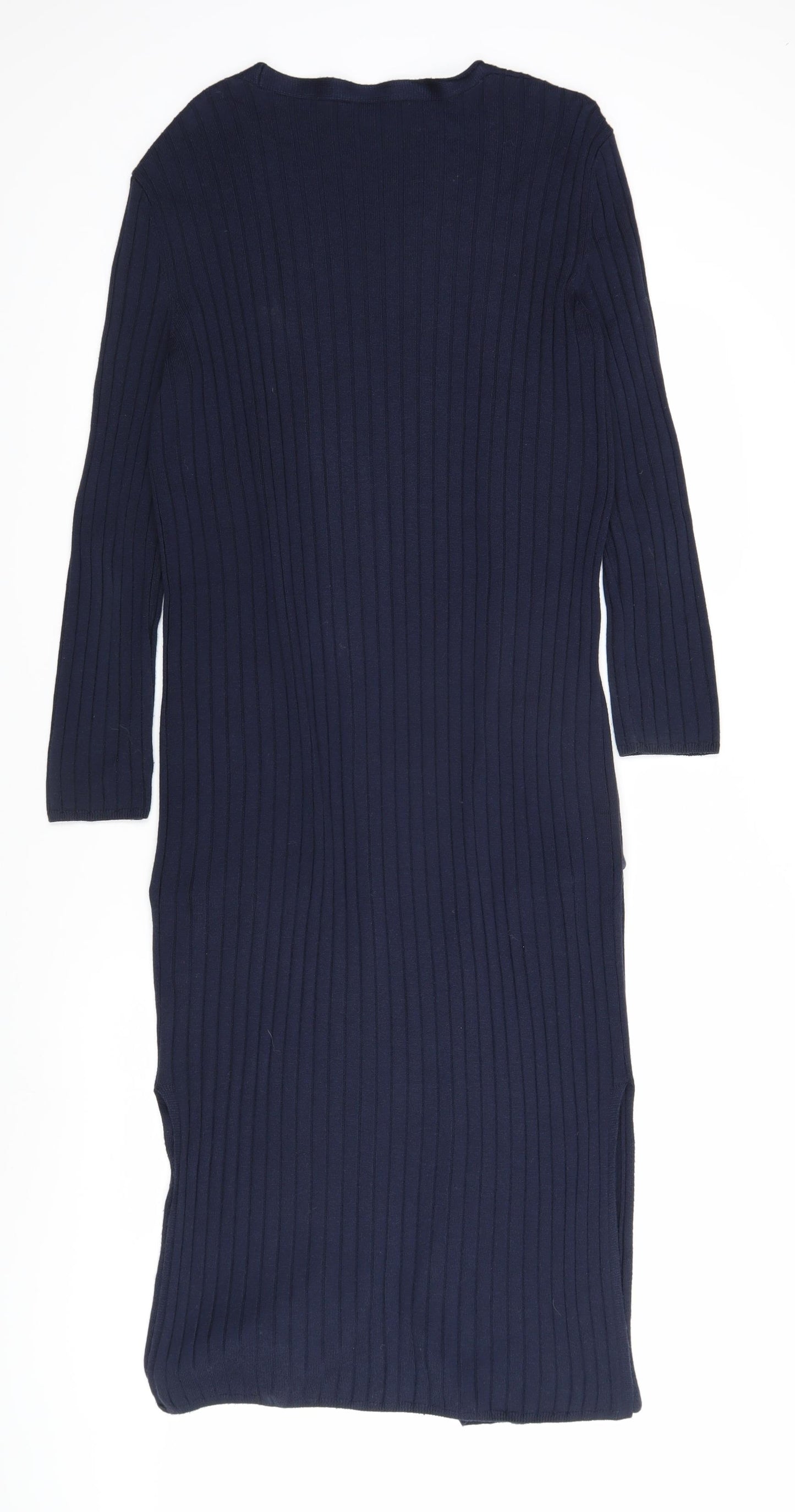 Marks & Spencer Women's Blue Cardigan - Size S