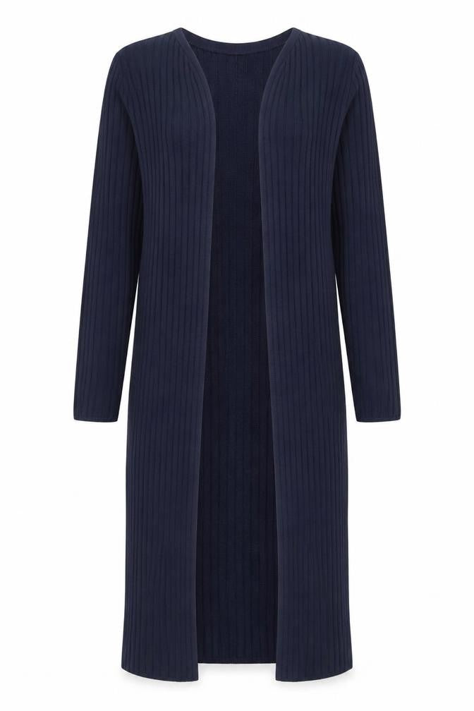 Front view of Marks & Spencer Women's Blue Cardigan -, size S