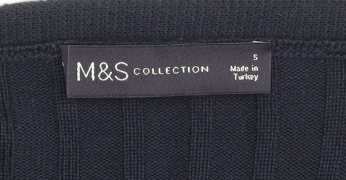 Marks & Spencer Women's Blue Cardigan - Size S