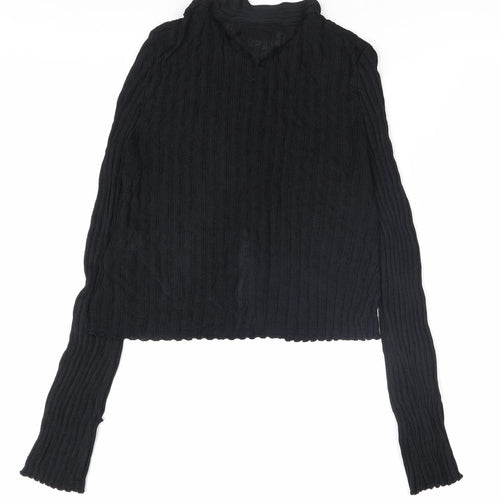 Principles Women's Black Petite Cardigan, Size 8, Long Sleeve