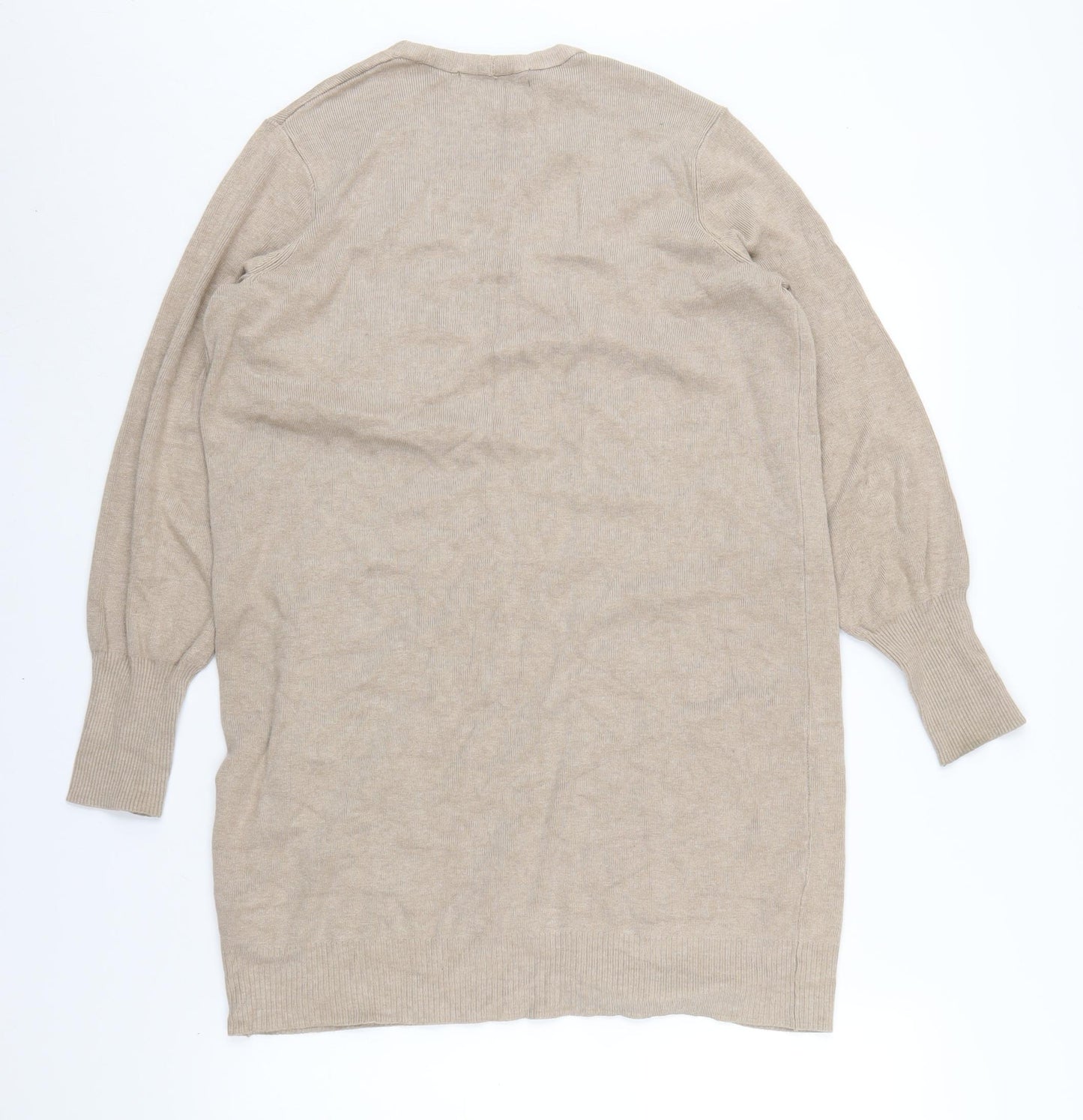 Marks and Spencer Women's Beige Cardigan M Knit