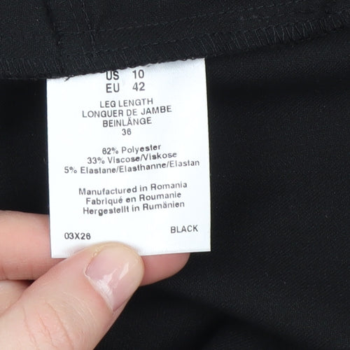 deLuxe Women's Black Trousers Size 14