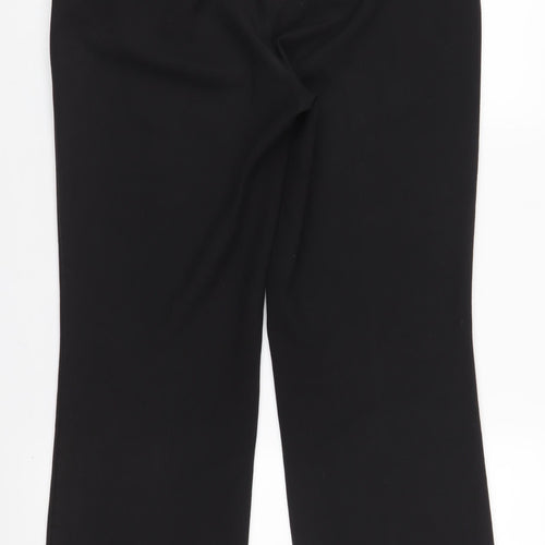 David Emanuel Black Dress Pants, Size 10, Regular Fit