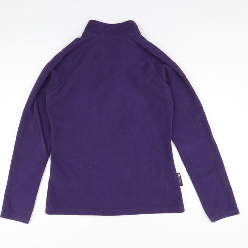 Mountain Warehouse Women's Purple Fleece Pullover Sweatshirt