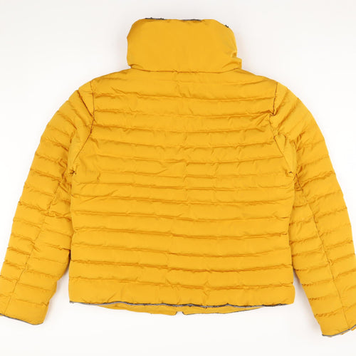 Tokyo Laundry Women's Yellow Puffer Jacket Size 16
