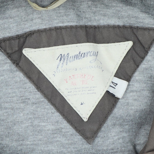 Mantaray Women's Brown Parka Jacket Size 14 Hooded