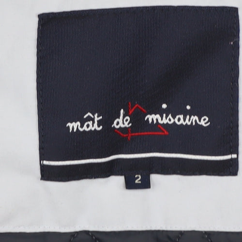 Mât de Misaine Women's Grey Anorak Jacket Size 6