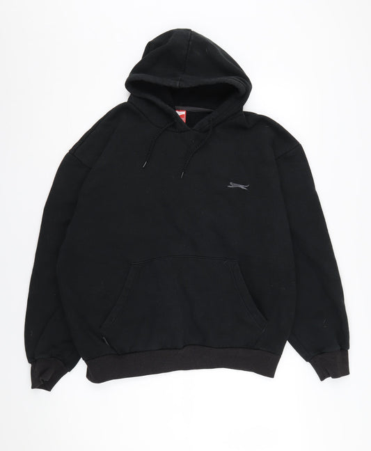 Slazenger Men's Black Pullover Hoodie L