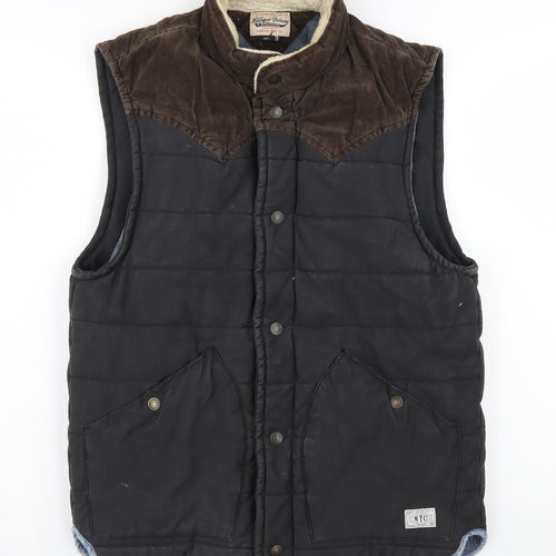 Tommy Hilfiger Denim Men's Black Puffer Waistcoat S
