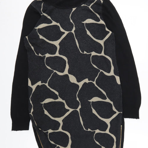 Marks & Spencer Women's Black Tunic Blouse Size 12