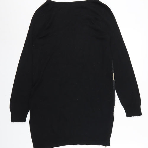 Marks & Spencer Women's Black Tunic Blouse Size 12
