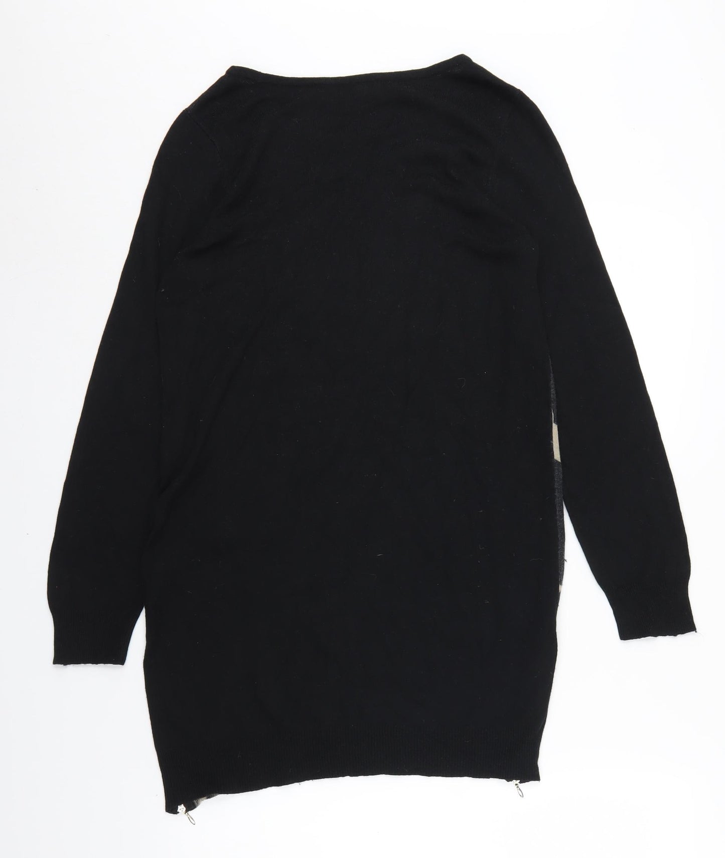 Marks & Spencer Women's Black Tunic Blouse Size 12