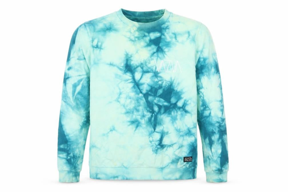 Front view of Vazva Men's Multicoloured Pullover Sweatshirt S
