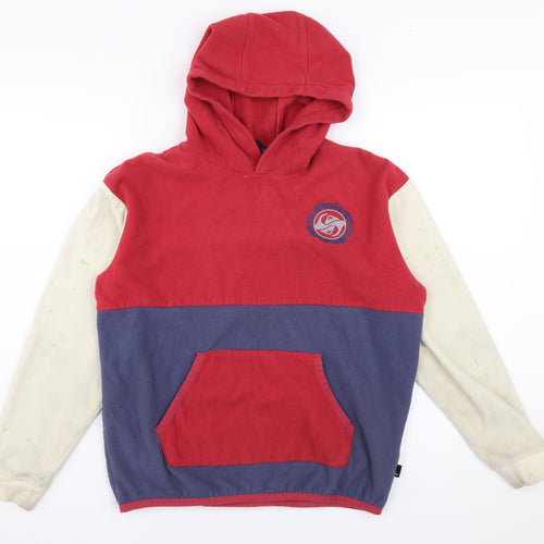 Quiksilver Boys' Multicoloured Pullover Hoodie, Size L