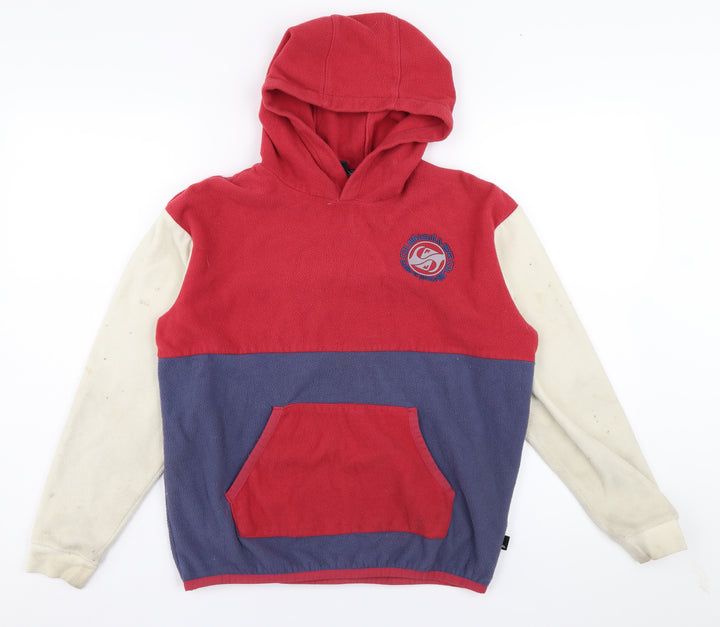 Quiksilver Boys' Multicoloured Pullover Hoodie, Size L