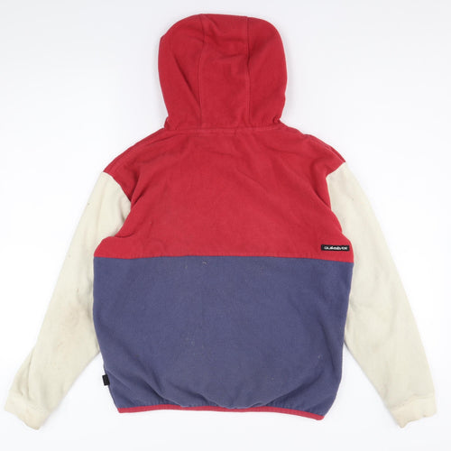 Quiksilver Boys' Multicoloured Pullover Hoodie, Size L