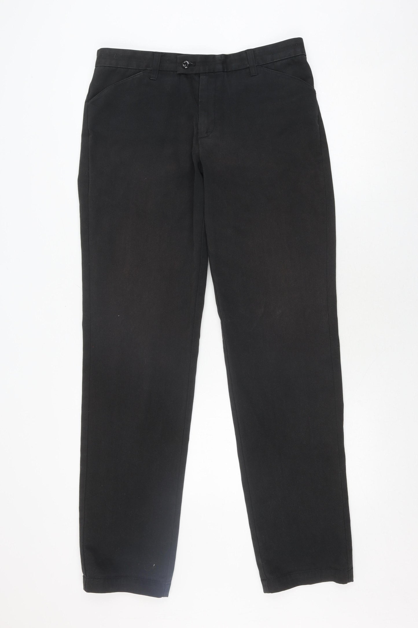 Dickies Men's Black Chino Trousers, Size M - Casual Comfort