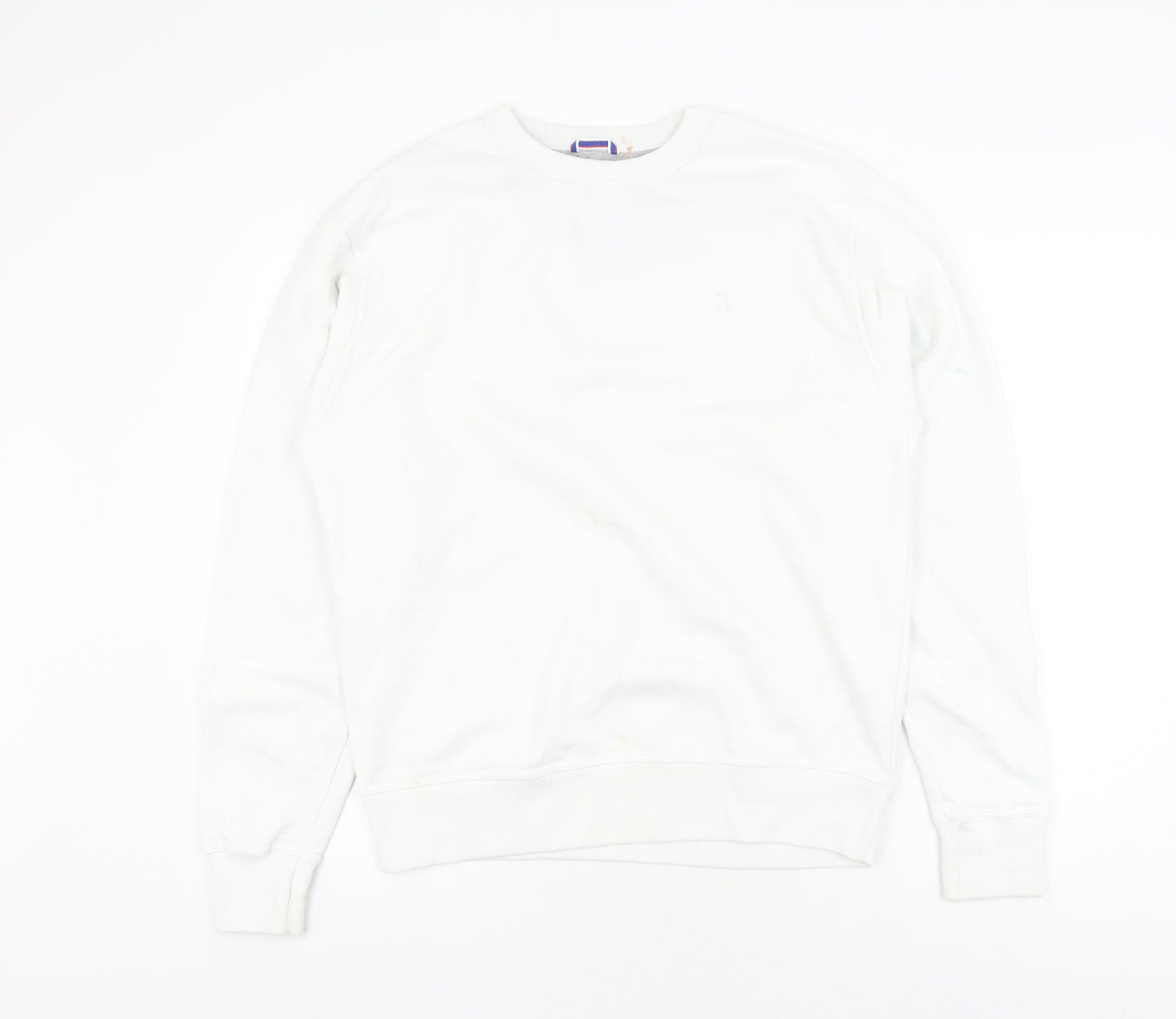 Champion White Unisex M Pullover Sweatshirt