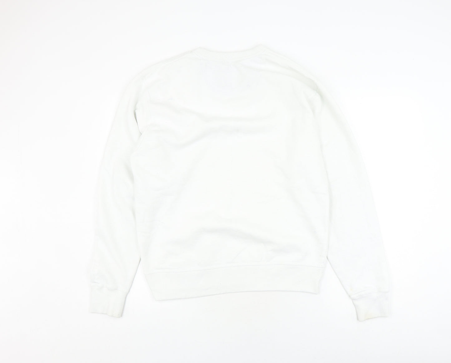 Champion White Unisex M Pullover Sweatshirt