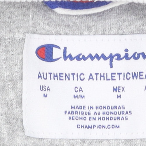 Champion White Unisex M Pullover Sweatshirt