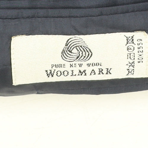 WOOLMARK Men's Black Blazer UK 40, Formal Wear