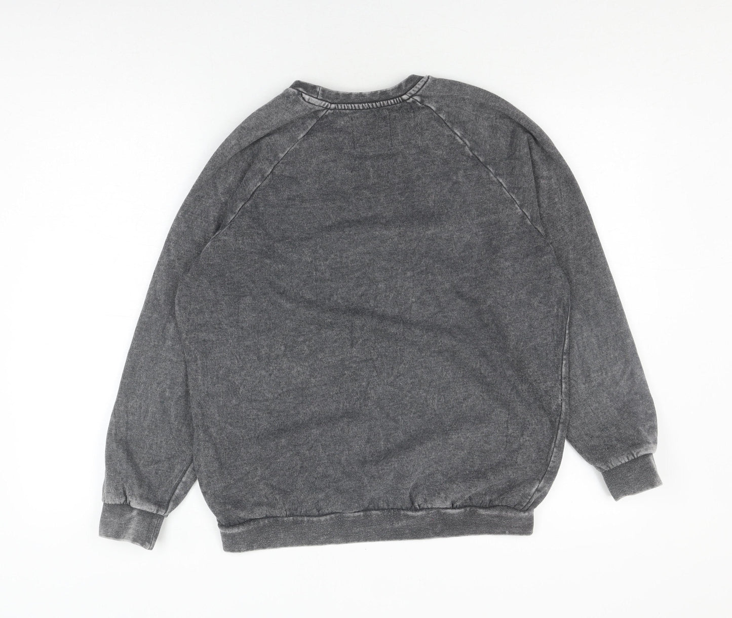 Jack Wills Girls Black Pullover Sweatshirt 12-13Y Logo