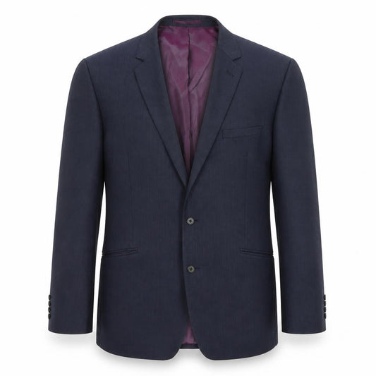 Front view of Next Men's Blue Regular Fit Suit Jacket, size 44R