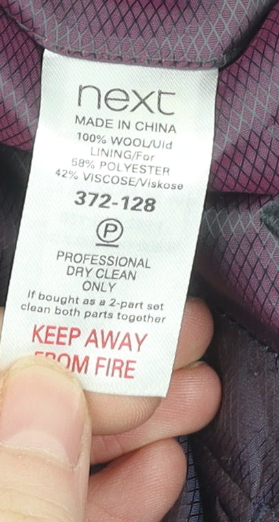 Next Men's Blue Regular Fit Suit Jacket Size 44R