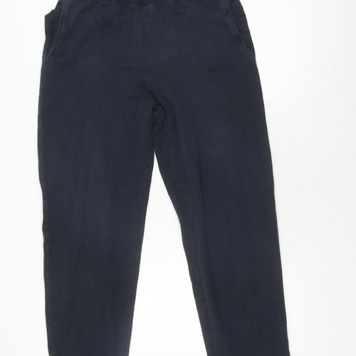 Emporio Armani Men's Black Joggers, Size S, Stylish Gym Wear