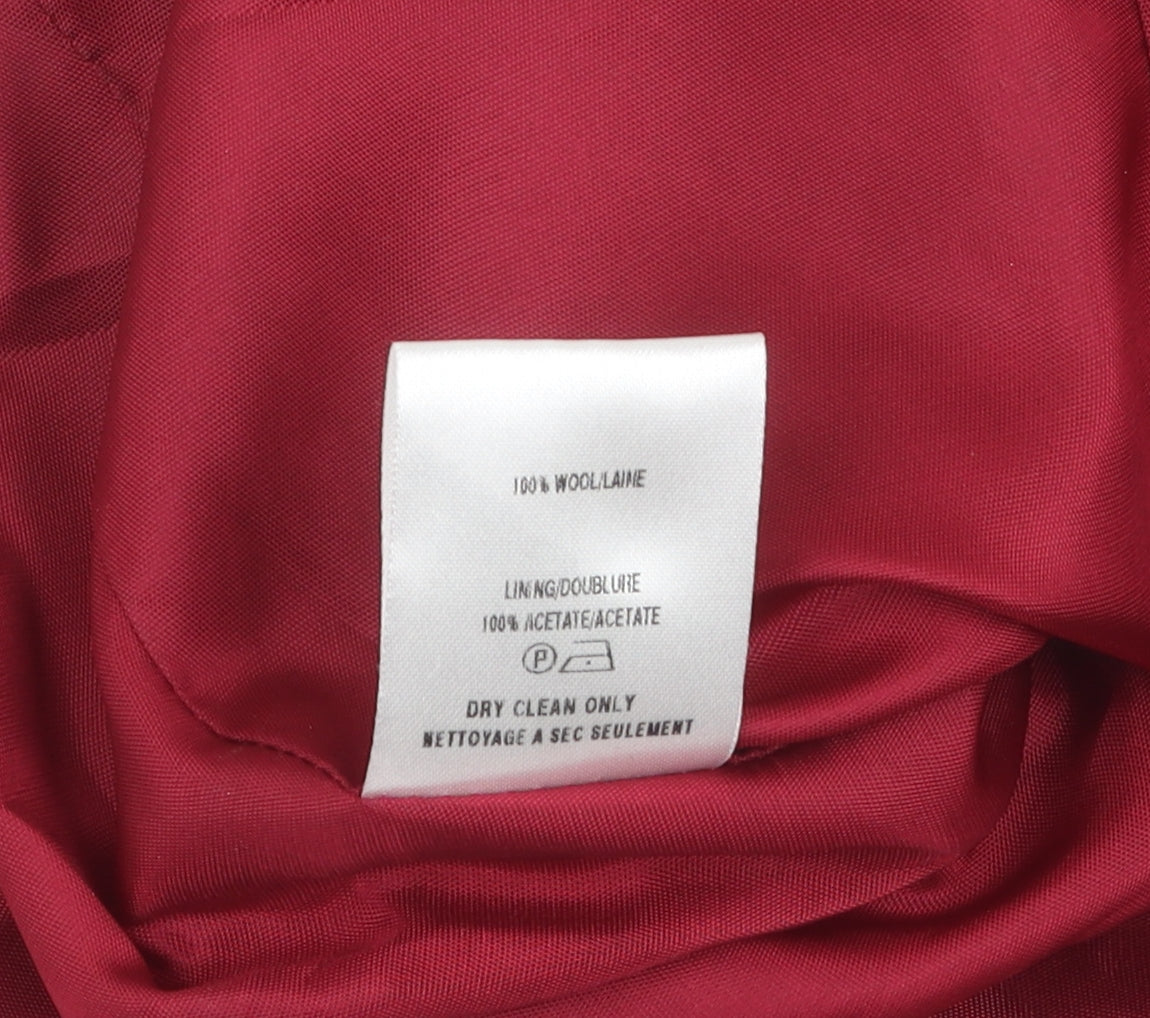 Alex & Co. Women's Red Wool Blazer Size 18