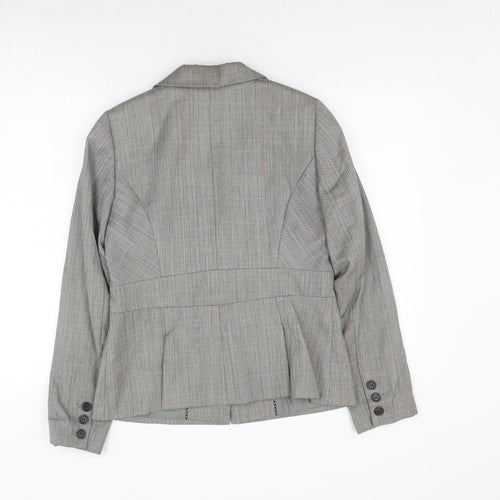 Hobbs Women's Grey Blazer - Size 12, Business Attire