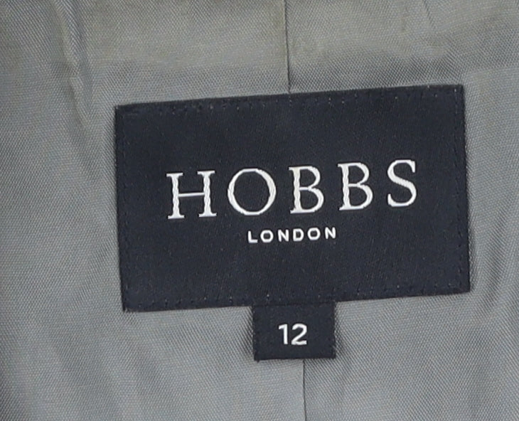 Hobbs Women's Grey Blazer - Size 12, Business Attire