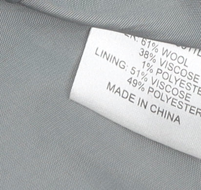 Hobbs Women's Grey Blazer - Size 12, Business Attire