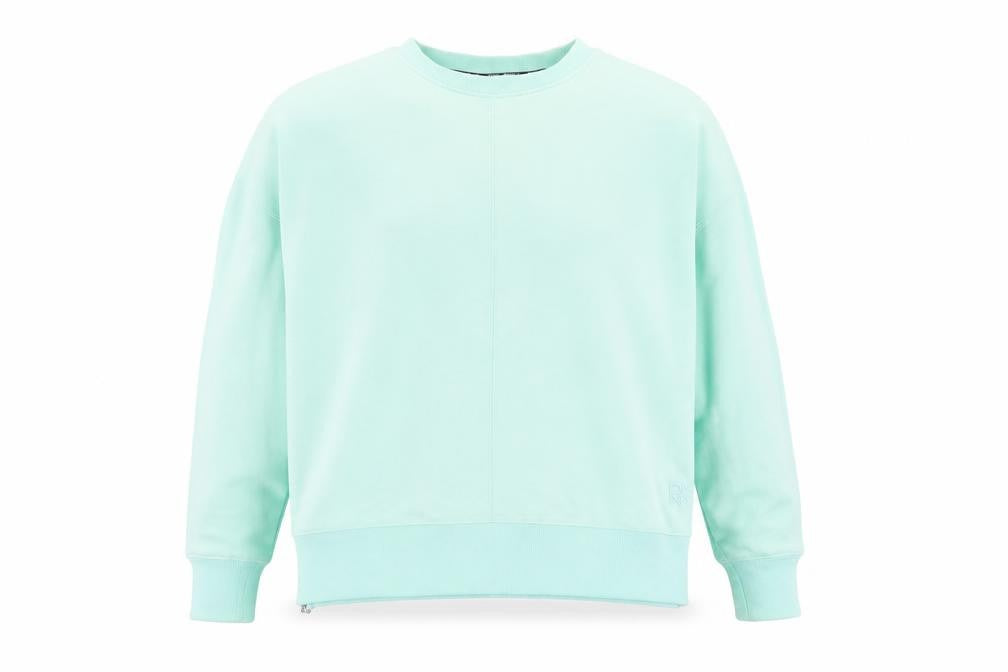 DKNY Women's Green Pullover Sweatshirt Size S